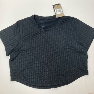 Nike Women’s training DriFit Slimfit cropped top NWT Black XXL